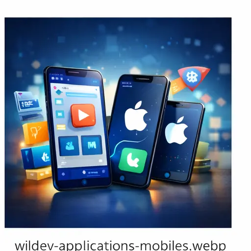 Développement d'applications mobiles Android et iOS par WilDev : application sur mesure connectée à vos services et API